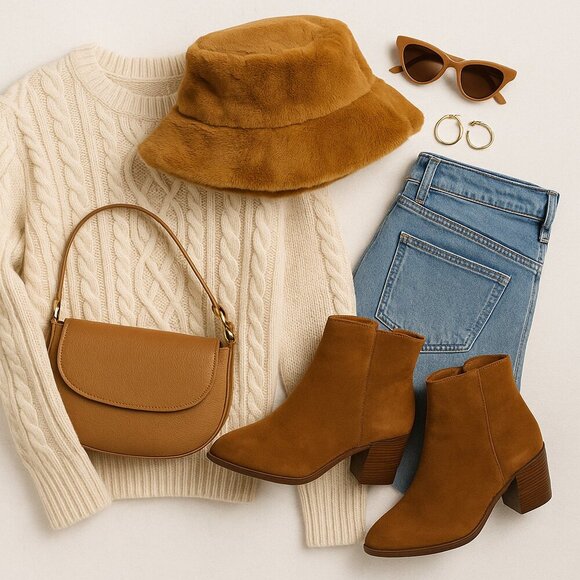 STEVE MADDEN Faux Fur Reversible Bucket Hat - Picture 8 of 8